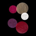 Red, Purple, Pink Circles, 2014. Pigment print on Hahnemühle cotton paper, Image Size: 50.8 x 40.6 cm Final Size: 56 x 45.7 cm. Ed. 5+2 AP