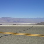 Death Valley (road lines), 2002. Archival inkjet print, 20 x 18 cm. Edition of 10