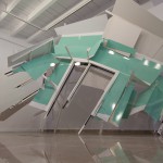 The Triumph of the Time and Disillusion, 2012. Aluminum, vinyl, PVC, plexiglass and wood, variable dimensions.