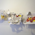 The Triumph of the Time and Disillusion, 2012. Aluminum, vinyl, PVC, plexiglass and wood, variable dimensions.