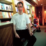 Librarian and bookseller Manhattan, New York, 2001-2004. Silicone color photograph on methacrylate, 32 x 26 cm