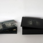 Mauzoleum, (with Olga Mokrzycka). Miniature version : wooden box black lacquer finish, 17 x 27 x 18 cm, 7 lambda prints mounted on wood, lacquered, 14 x22 cm Ed 3/10
