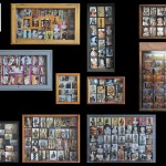 Collection of Typology, 2011-2014. 16 photographs mounted on wood mounted on a lacquered wooden panel, 103x 150 x 7 cm. Ed 1/5 +1pa