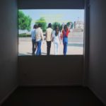 Los Excentricos (re-imagining of Deprisa, Deprisa directed by Carlos Saura), 2018. Digital video projection, variable dimensions (Exhibition View)