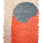 Lanolín III, 2016. Screen print and transfer ink on experimental merino wool surface, 90x59 cm