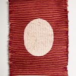 Montaña I, 2021. Pressed merino wool. 54x40 cm
