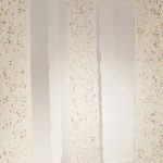Backdrop I, II, III, IV, V, 2021. Pressed merino wool and polystyrene. 35 x 240 x 35 cm (each)