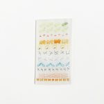 Las chuletas de Hisham III, 2021. Pen on shrink plastic. 6 x 3,5 cm