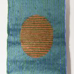 Montaña III, 2021. Pressed merino wool. 54 x 40 cm
