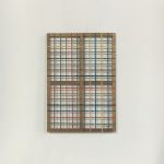 Belén Rodríguez, Sierra Nevada I, 2022, Natural dyes, teak wood frame, 67 x 47cm