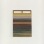 Belén Rodríguez, Sierra Nevada II, Natural dyes, teak wood frame. 67 x 47cm