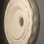 Cañacorocañacorocañacorocañacoro, 2022. Ceramic plaster. 70 cm x 10 cm