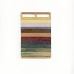 Bélen Rodriguez. Sierra Nevada II, 2022. Tintes naturales, bastidor de madera de teca, 67 x 47 cm.