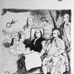 American Revolution. 2022. Graphite and pastel on Fabriano paper. 50 x 70 cm