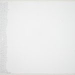 S/T, 2023. Silverpoint on paper mounted on wooden structure, 26 x 36 x 8 cm