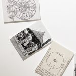 El Círculo Antropológico, 2024 (detail). Ira Lombardía. Photographic collage. Archival pigment print on cotton paper. 100x100cm (103x103cm framed)