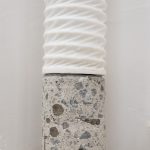 Sin título, 2020. Mercedes Pimiento. Concrete and vegetable wax.