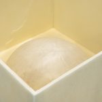 Superficie neutra, 2023. Mercedes Pimiento. Wax, kerosene, fiberglass, cellular polycarbonate, and corrugated steel. Variable dimensions (detail)