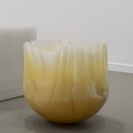 Superficie neutra, 2023. Mercedes Pimiento. Wax, kerosene, fiberglass, cellular polycarbonate, and corrugated steel. Variable dimensions (detail)